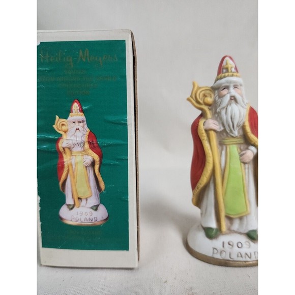 Heilig-Meyers Santa from around the world Poland 1909 Christmas Figurine - Picture 1 of 8